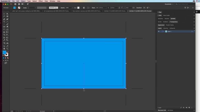 Illustrator - How to Add Crop Marks смотреть онлайн