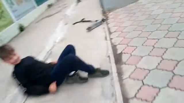 Мутим трюки (Паша упал)#самокатеры