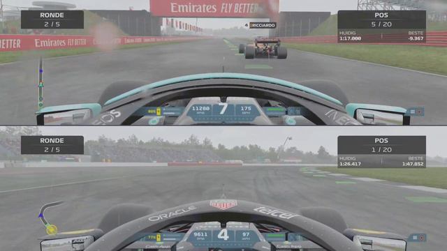 F1 2021 ps5 gameplay split screen gameplay смотреть онлайн