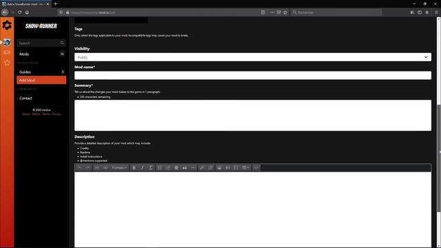 SnowRunner - Introduction to Official Mod Support — mod.io смотреть онлайн