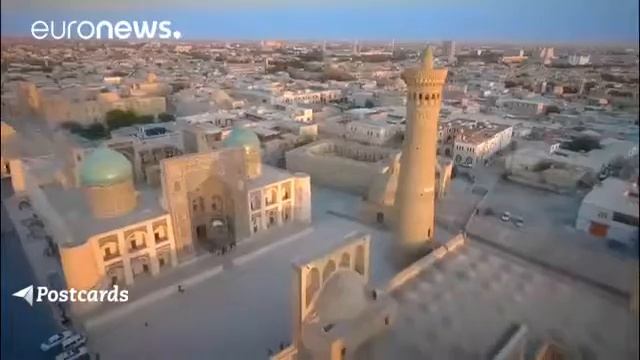 «Открытки из Узбекистана» Комплекс Пои Калян в Бухаре смотреть онлайн