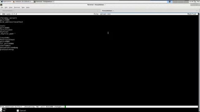 COMO INSTALAR FARADAY EN DEBIAN 9 смотреть онлайн