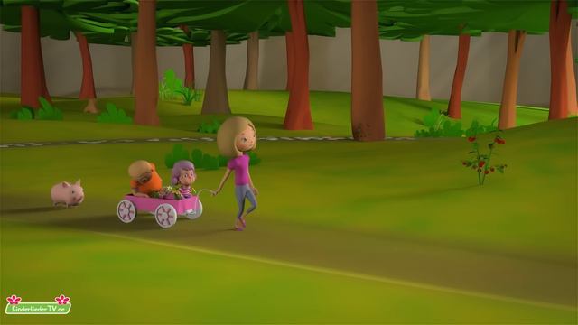 Eine Kuh Namens Lola - Kinderlieder Zum Mitsingen | KinderliederTV