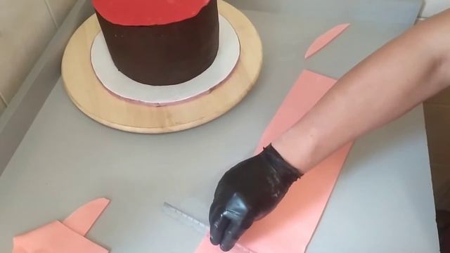 Торт на годовщину свадьбы. Рубиновая свадьба. смотреть онлайн
