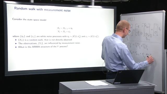02417 Lecture 12 part B: Example: Random walk with observation noise смотреть онлайн