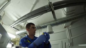 Врезка окна вентиляции