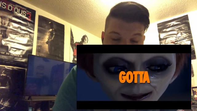 Chucky vs glen/Glenda rap battle reaction смотреть онлайн
