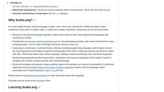 Introducing SudoLang: The Ultimate Programming Language for Collaborating with AI Language Models смотреть онлайн