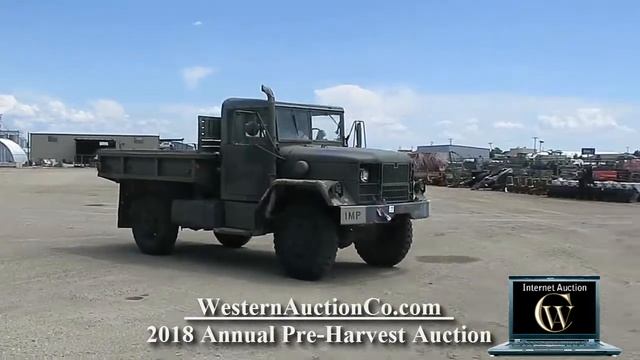 802H 1976 AM General M35 A2K 2.5 Ton Truck For Sale At Auction! смотреть онлайн