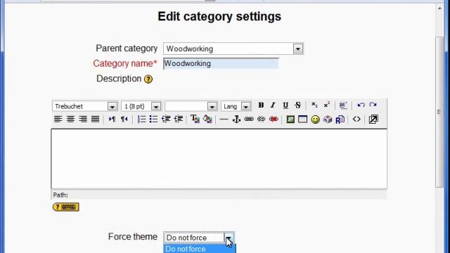 How to Set a Category Theme in Moodle 1.9 смотреть онлайн