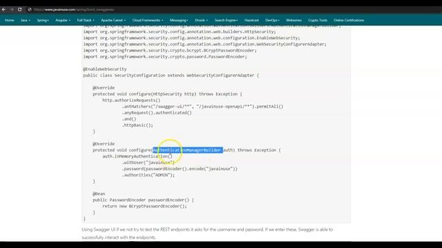 Spring Boot + Swagger 3 (OpenAPI 3) + Security Example смотреть онлайн