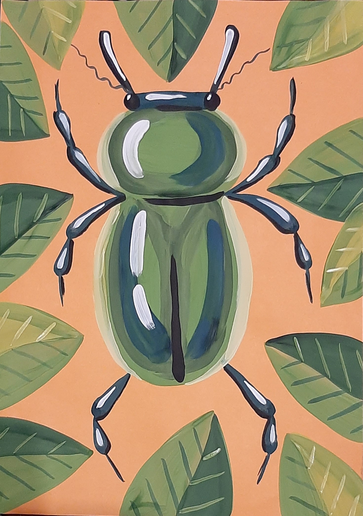 КАК НАРИСОВАТЬ ЖУКА