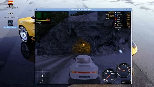 Need For Speed Porsche on Linux смотреть онлайн