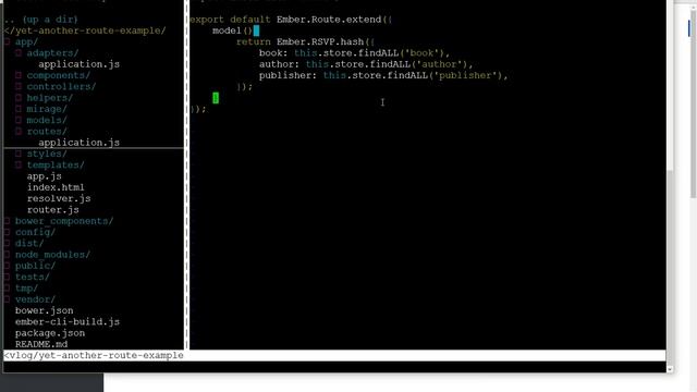 Advanced Ember.js Models and Routes Tutorial смотреть онлайн