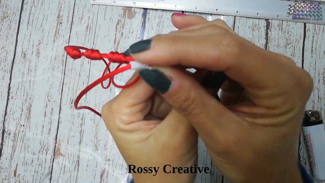 PULSERA ROJA 7 NUDOS PROTECCION SUERTE | Como hacer pulseras de hilo fáciles tutorial DIY смотреть онлайн