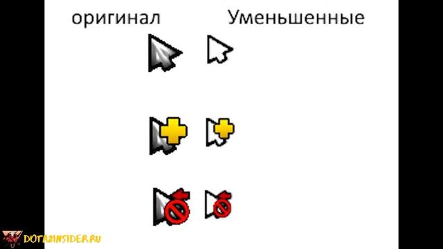 как уменьшить курсор в доте 2 смотреть онлайн
