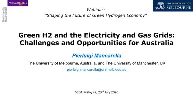 Webinar on Shaping the Future of Green Hydrogen Economy смотреть онлайн