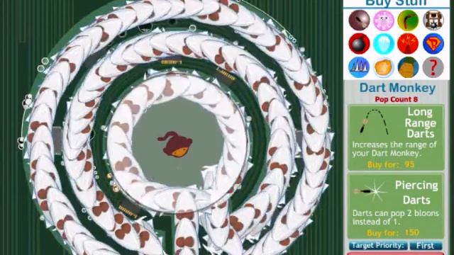 Bloons Tower Defense 3 LV150 Hard! смотреть онлайн