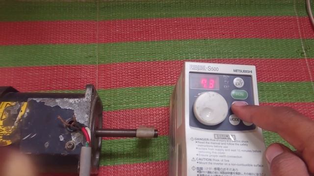 MITSUBISHI VFD S500 PARAMETER INITIALIZING | RESET PARAMETER IN VFD | DEFAULT SETTING IN VFD