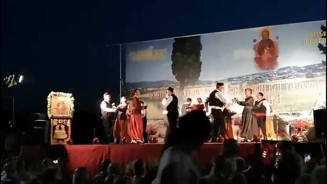 Праздник 9 дней Успения Богородицы в Греции смотреть онлайн