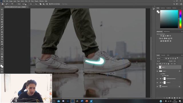 NEON GLOW EFFEKT in PHOTOSHOP! | Tutorial | Deutsch/German смотреть онлайн