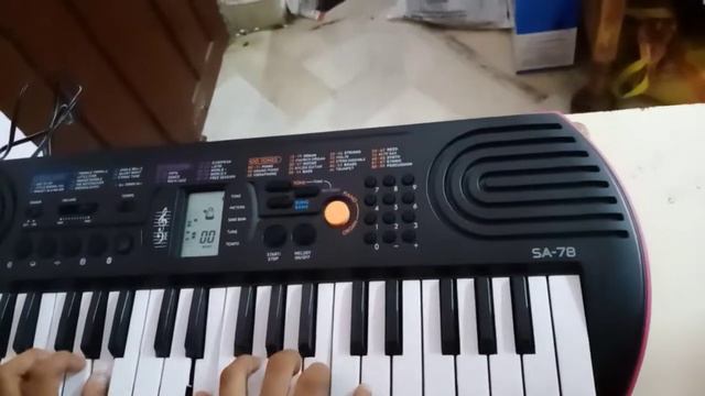 Unboxing Casio SA-78||The World Of Piano