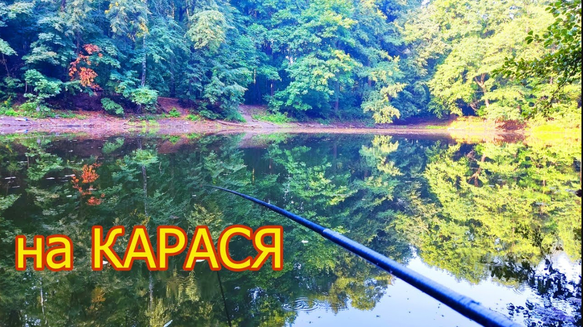на Лесном Озере, Рыбалка на карася, Снасть с двумя крючками. Ловля карася на болтушку из манки смотреть онлайн
