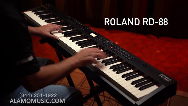 Roland RD-88 vs Roland Juno-DS88 | Overview & DEMO смотреть онлайн