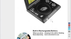 Купить портативный dvd  Player Экран 7.8