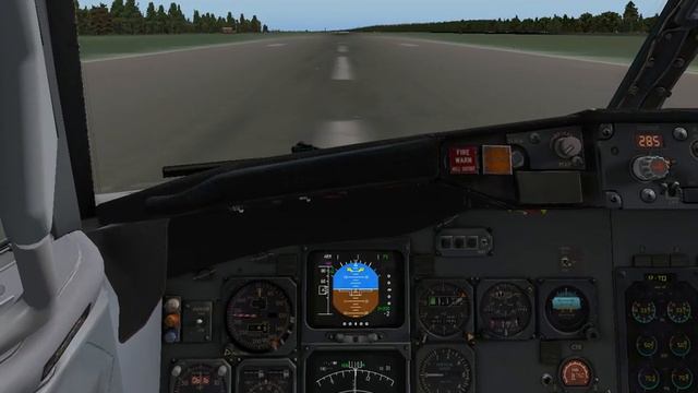 X-Plane 10 - IXEG 737 The rise of the Russian province или просто взлет Из облачного Красноярска смотреть онлайн