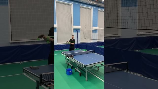 Базовые упражнения для корректировки техники наката и топспина справа