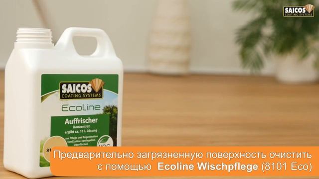 Ecoline Auffrischer (8106 Eco) - средство для уборки и ухода за поверхностями, покрытыми лаком смотреть онлайн