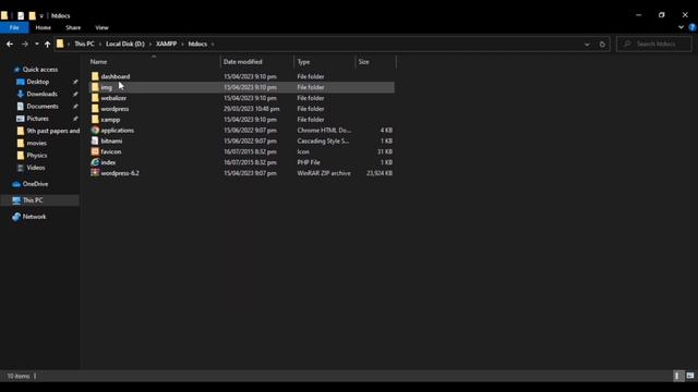 How To Install WordPress On Localhost/PC In XAMPP | Window 10/11 - WordPress Tutorials For Beginner