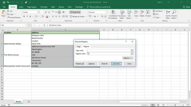 Easily Remove Line Breaks in Excel - All Occurrences Quickly смотреть онлайн