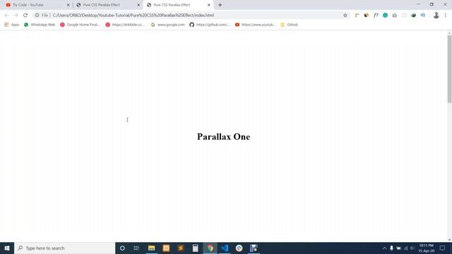 Stunning Pure CSS Parallax Scrolling Effect | No JavaScript | HTML & CSS смотреть онлайн