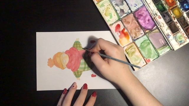 Новогодняя открытка | Мастер-класс смотреть онлайн