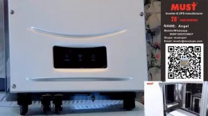 #MUST PH5000 On Grid Solar Inverter explainer video (by: Nancy & Angel).