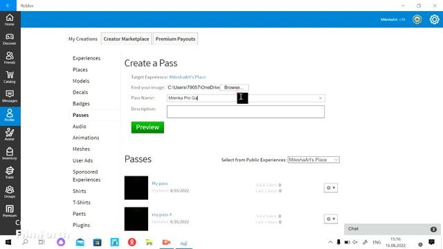 Как сделать свой геймпасс в роблокс на компьютере! Ответ тут! смотреть онлайн
