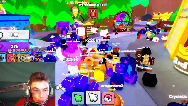 ?СТРИМ РЕЛИЗ МОЕЙ ИГРЫ в РОБЛОКС - Clicker Champions смотреть онлайн