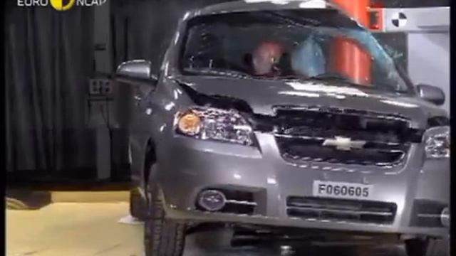 Краш тесты отечественных автомобилей. Chevrolet Aveo ( ZAZ Vida) смотреть онлайн