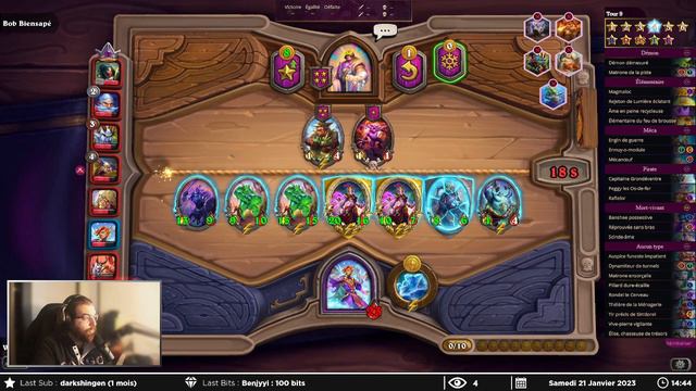 REDIFF 21/01/2023 - Roi Liche #6 : BG les morts-vivants ! (Hearthstone) смотреть онлайн
