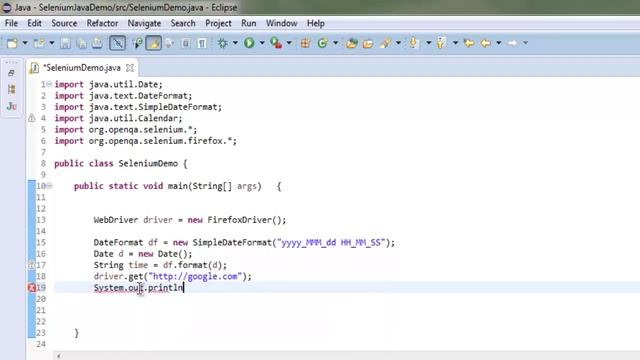 Time Stamp Using Java with Selenium WebDriver смотреть онлайн