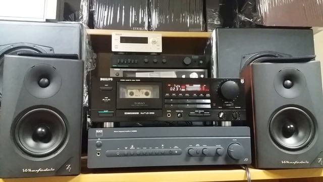 #NAD C325BEE + #WHARFEDALE DIAMOND 7.2 + #Philips FC870 test смотреть онлайн
