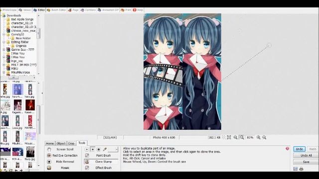 Editing anime pictures with photoscape [TUTORIAL] смотреть онлайн