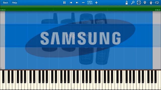samsung sgh-c417 ringtones on synthesia смотреть онлайн