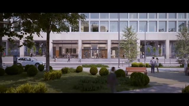 Smith Dalia Architects | 100 Edgewood | Architectural Animation смотреть онлайн