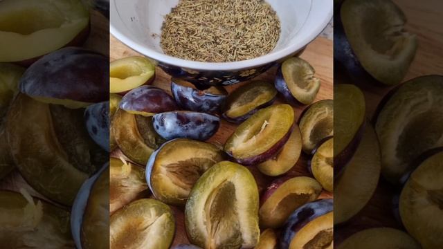 Вяленая слива с травами и чесноком смотреть онлайн