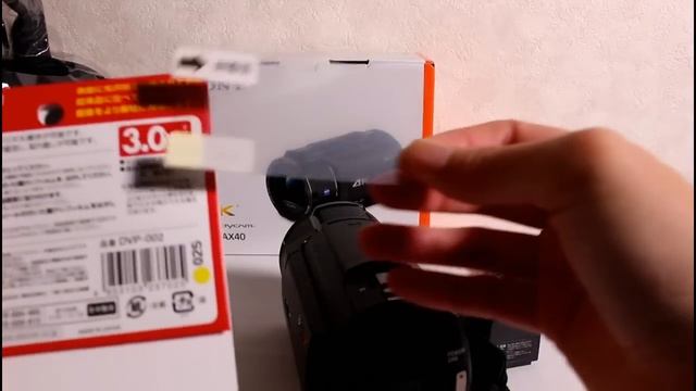 我が家に４Kの新しいビデオカメラがきたー！SONY FDR-AX40開封！ смотреть онлайн