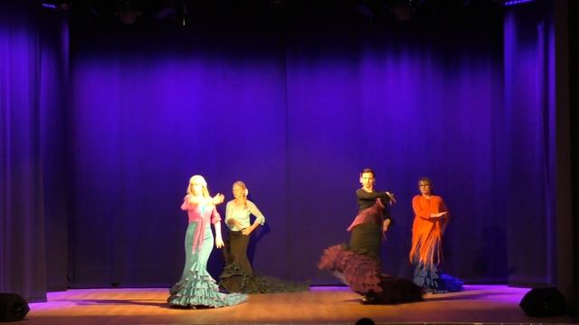 Salome Studio Tańca - Koncert Finałowy 2019, Flamenco z bata de cola смотреть онлайн