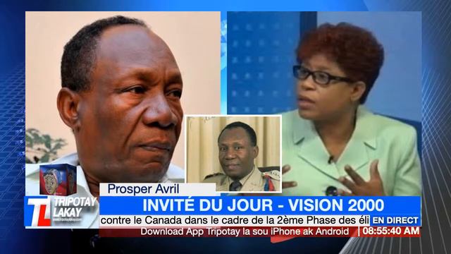 🔴 Ansyen Prezidan Prosper Avril LIVE, ap reponn kesyon Marie Lucie sou Vision 2000 смотреть онлайн